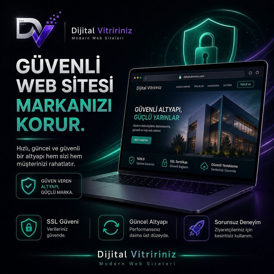 Güven veren web sitesi örneği